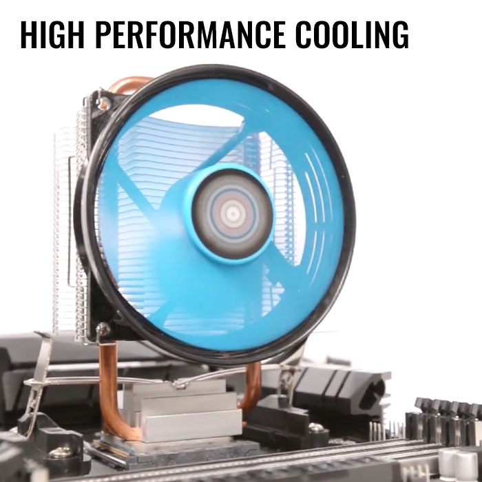 AeroCool Verkho 1-3P ventirad CPU 9 cm 100W
