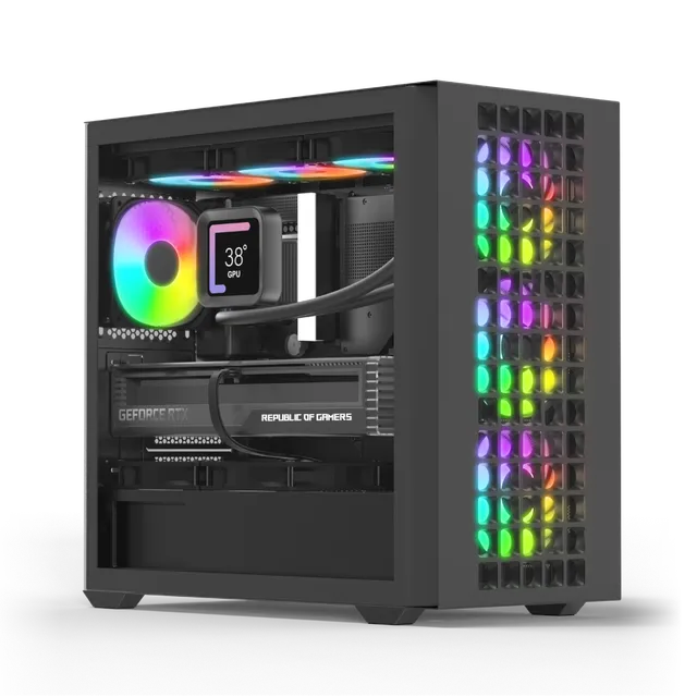 AeroCool D302A boîtier PC moyen tour noir