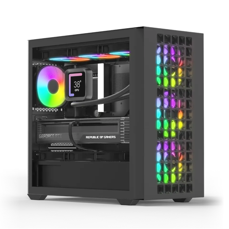 AeroCool D302A boîtier PC moyen tour noir