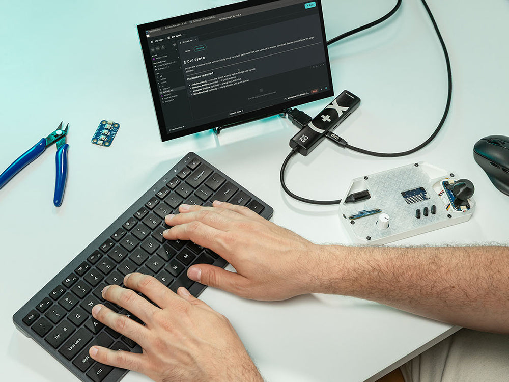 Arduino UNO Q DIY synth bundle kit synthétiseur Modulino