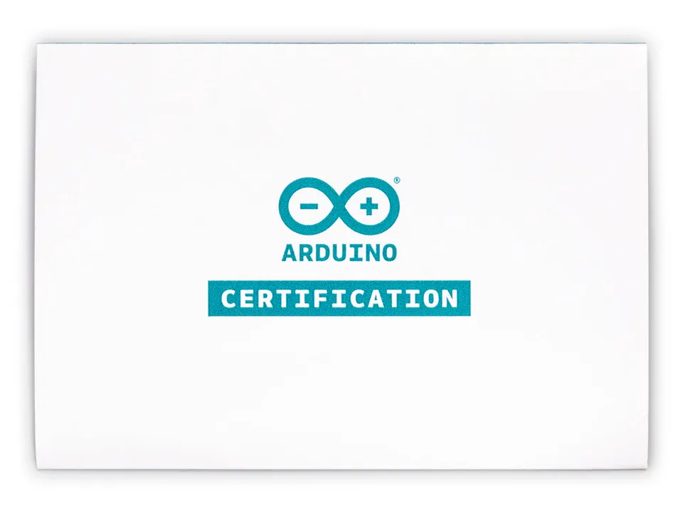 Arduino Certification Bundle Kit Examen carte examen anglais