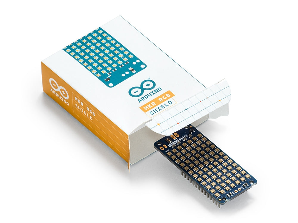 Arduino MKR RGB Shield matrice LED texte défilant