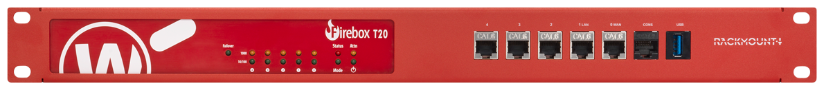 RACKMOUNT.it WatchGuard RM-WG-T6I rack 19" T20 T25 T40 T45 PoE