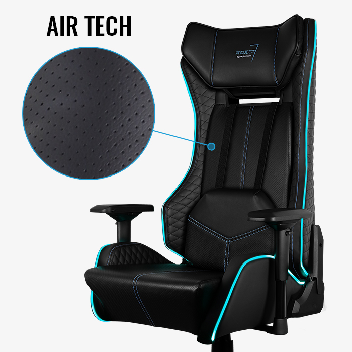 AeroCool P7-GC1 AIR RGB fauteuil gamer LED respirant