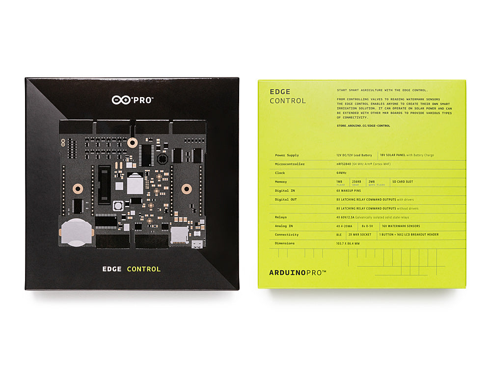 Arduino Edge Control contrôleur agriculture IoT