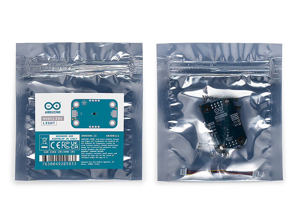 Arduino Modulino Light capteur lumière couleur IR