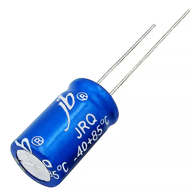 JB Capacitors JRQ condensateur radial bipolaire 105°C 1000h aluminium