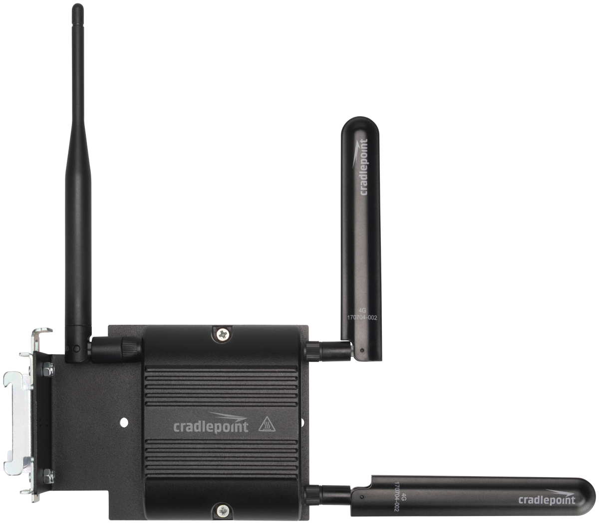 RACKMOUNT.it Cradlepoint Industrial RM-CR-D2 support rail DIN IBR200