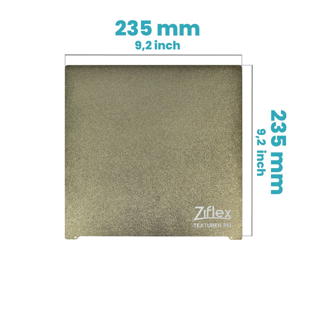 Zimple Ziflex Upper Surface PEI 235 x 235 mm Ender 3