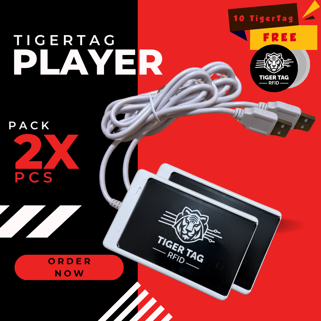 Zimple TigerTag Player bundle 2pcs lecteur NFC USB filament
