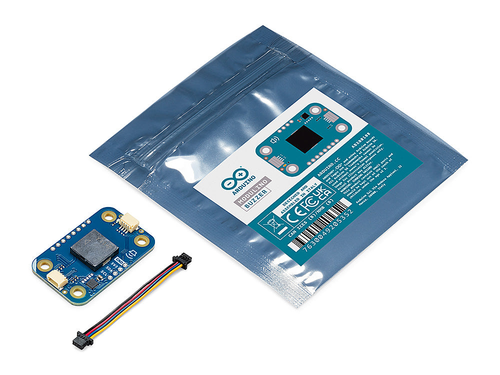 Arduino Modulino Buzzer module son Qwiic tons