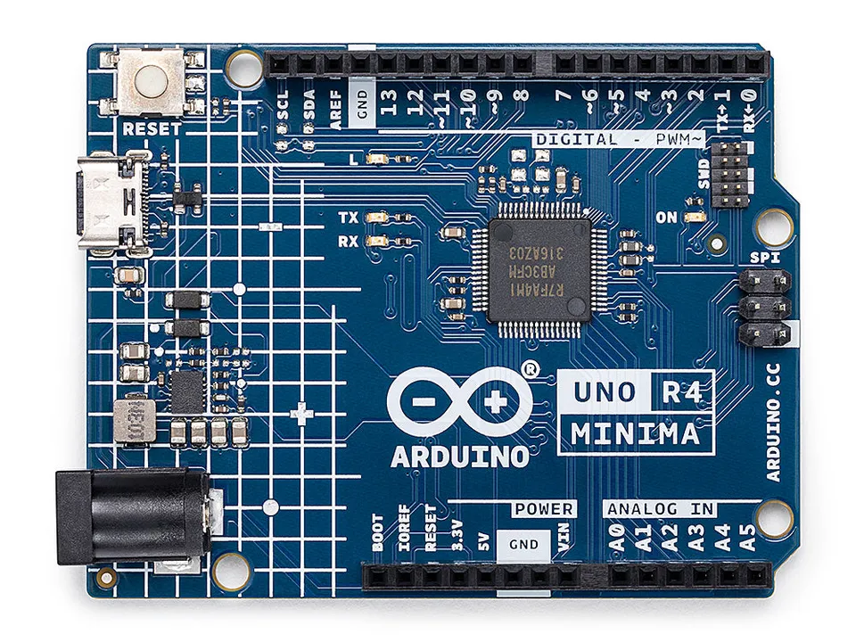 Arduino UNO R4 Minima carte 32 bits Renesas 5V