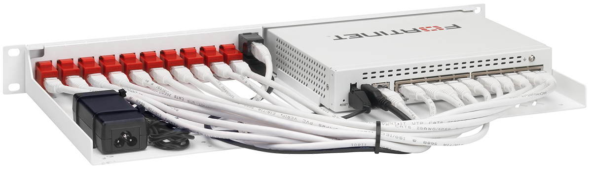 RACKMOUNT.it Fortinet Standard RM-FR-T10 kit rack 60F 70G