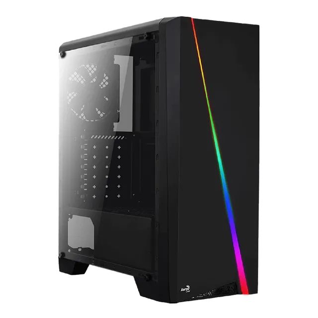 AeroCool Cylon boîtier PC moyen tour RGB acrylique