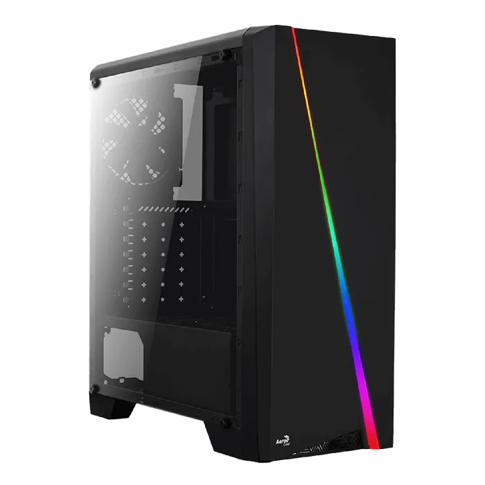 AeroCool Cylon boîtier PC moyen tour RGB acrylique