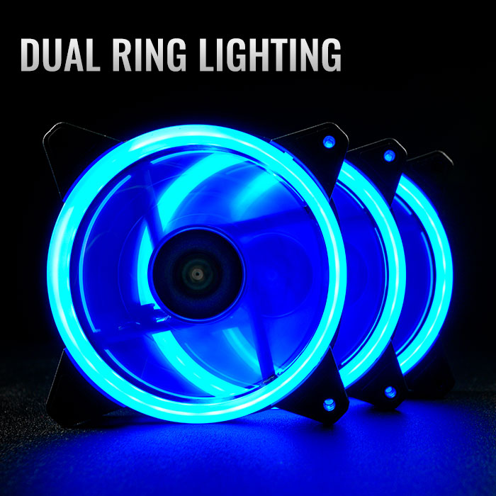 AeroCool Rev RGB Pro ventilateur PC 120mm RGB x3 hub