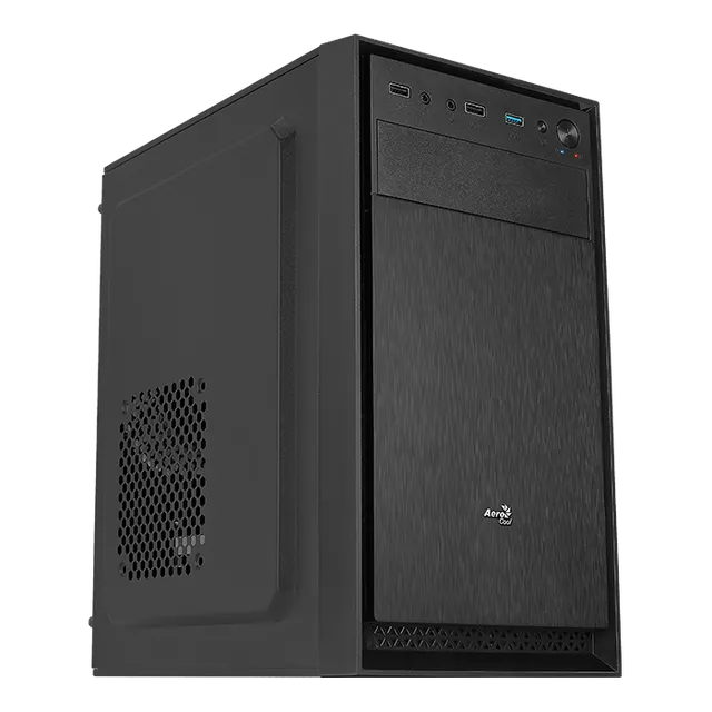 AeroCool CS-104 boîtier PC moyen tour noir