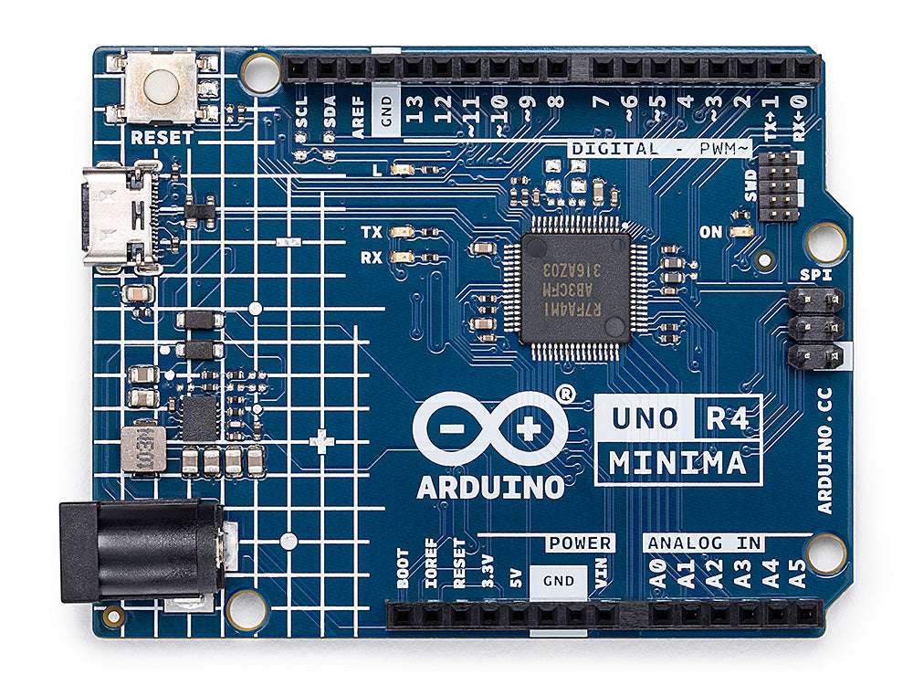 Arduino UNO R4 Minima carte 32 bits Renesas 5V