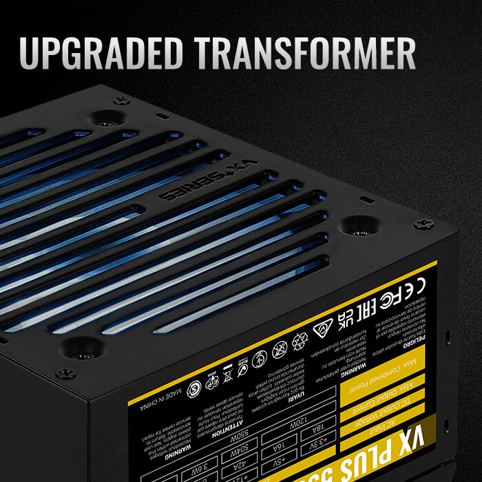 AeroCool VX PLUS 550 RGB alimentation PC 550W ATX