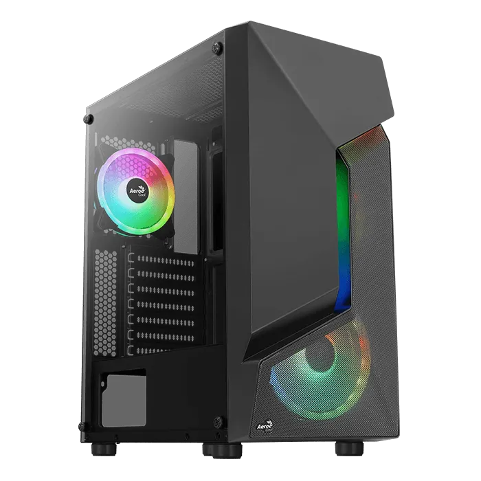 AeroCool Scape ARGB boîtier PC moyen tour noir