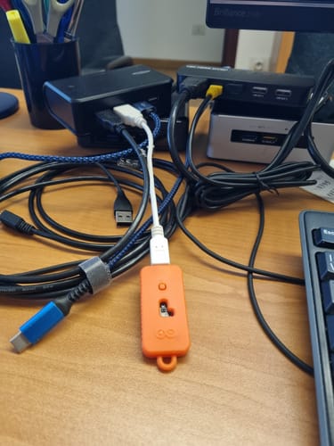 Arduino Coque silicone orange pour Nano 33 BLE Sense