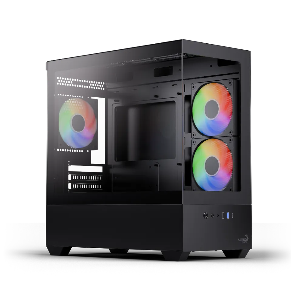 AeroCool P300D Boîtier PC Moyen Tour ATX