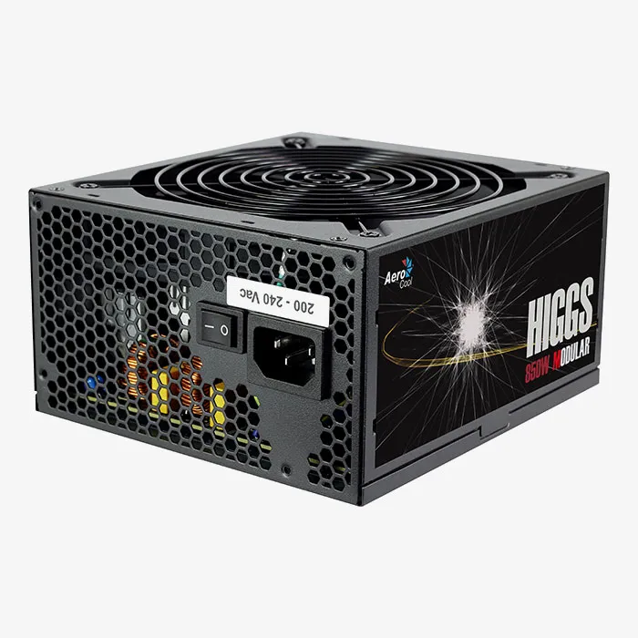 AeroCool HIGGS alimentation PC 850W semi-modulaire silencieuse