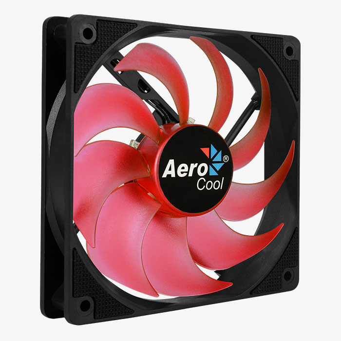 AeroCool Motion 12 Plus Red ventilateur PC LED rouge 120mm