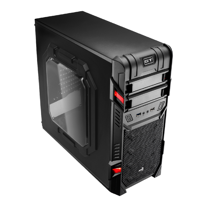 AeroCool GT Window boitier PC moyen tour noir vitré