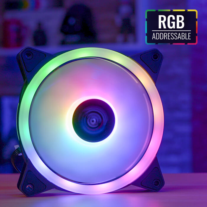 AeroCool Duo 12 ventilateur PC 120mm ARGB