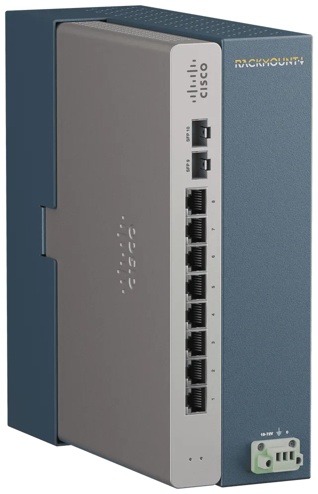 RACKMOUNT.it Cisco Industrial RM-CI-D17 kit rail DIN MS130-8