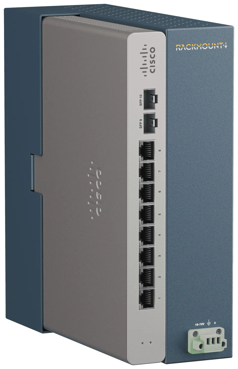 RACKMOUNT.it Cisco Industrial RM-CI-D17 kit rail DIN MS130-8