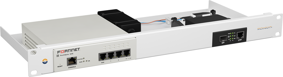 RACKMOUNT.it Fortinet Standard RM-FR-T28MC kit rack FG-30G +MC