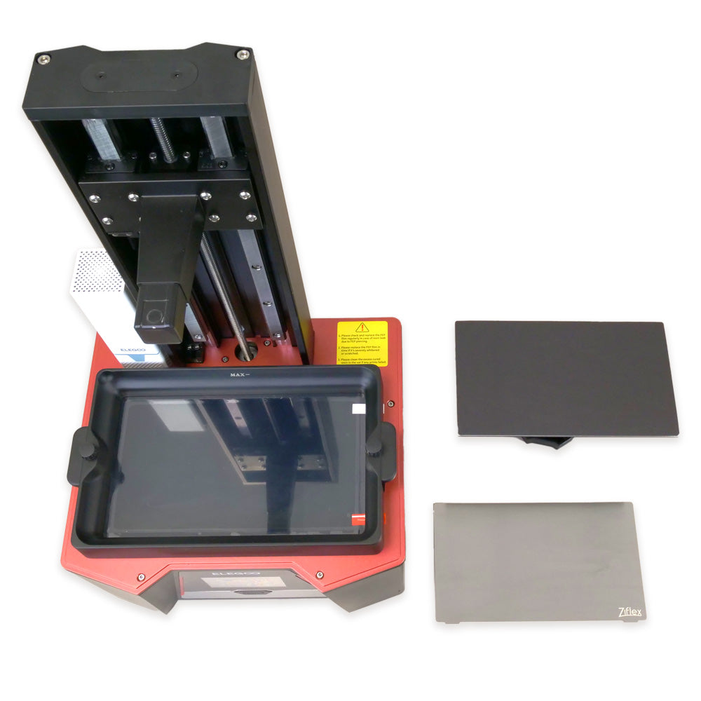 Ziflex Starter Kit Résine Plateau 202x128 mm Photon Mono X Acier
