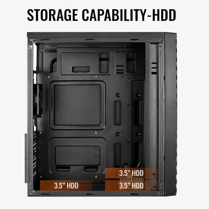 AeroCool Streak boîtier PC RGB tour moyenne