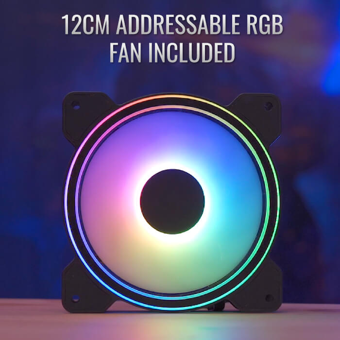 AeroCool Skribble boîtier PC moyen tour noir
