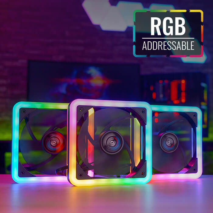 AeroCool Edge 14 Pro ventilateur PC kit 3x 140mm ARGB