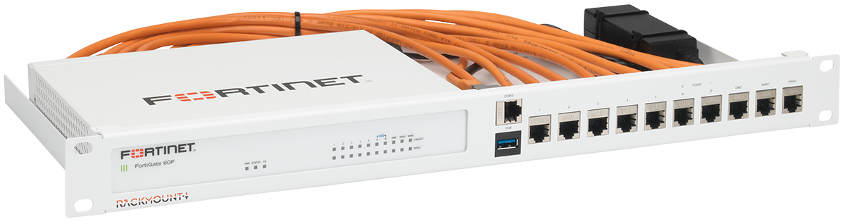 RACKMOUNT.it Fortinet Industrial RM-FR-T10I kit rack 19 FG-70G blindé
