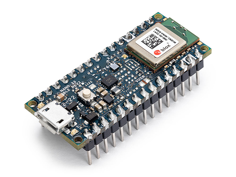 Arduino Nano 33 BLE Rev2 carte avec headers IMU Bluetooth
