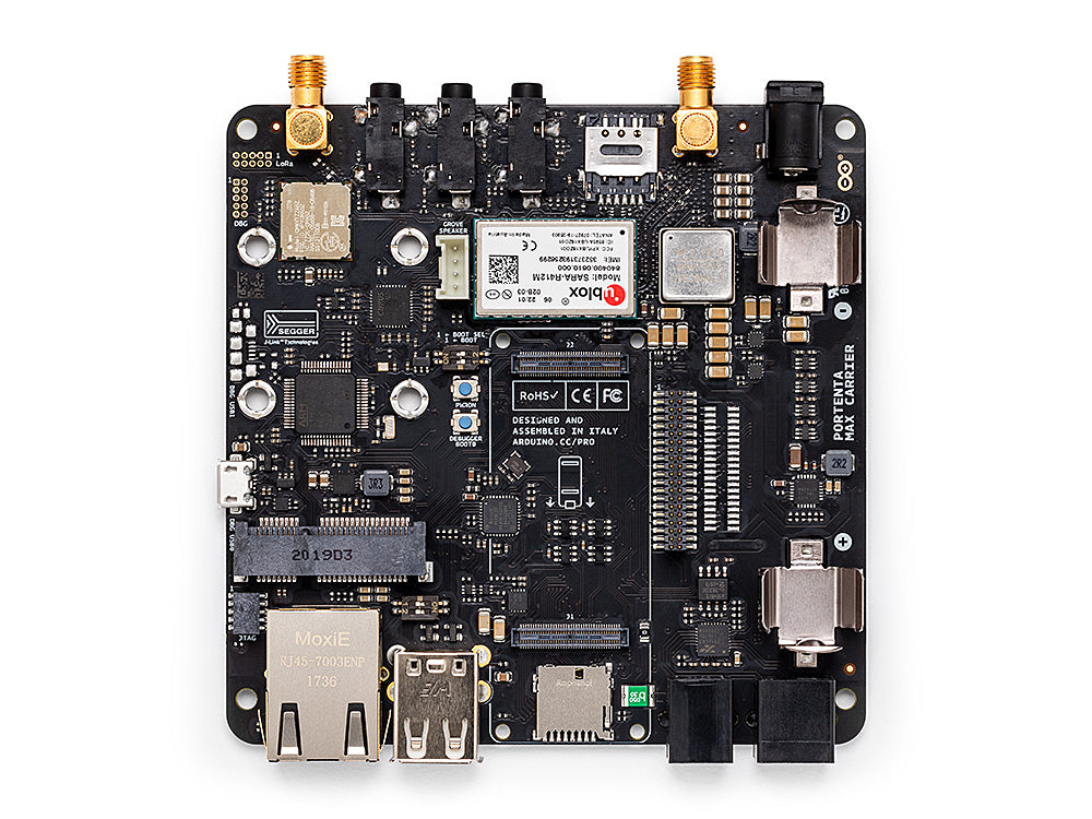 Arduino Boards Portenta Max Carrier carte extension Edge AI