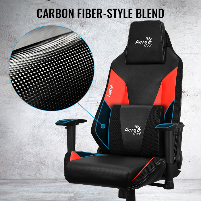 AeroCool Admiral chaise gaming ergonomique inclinable