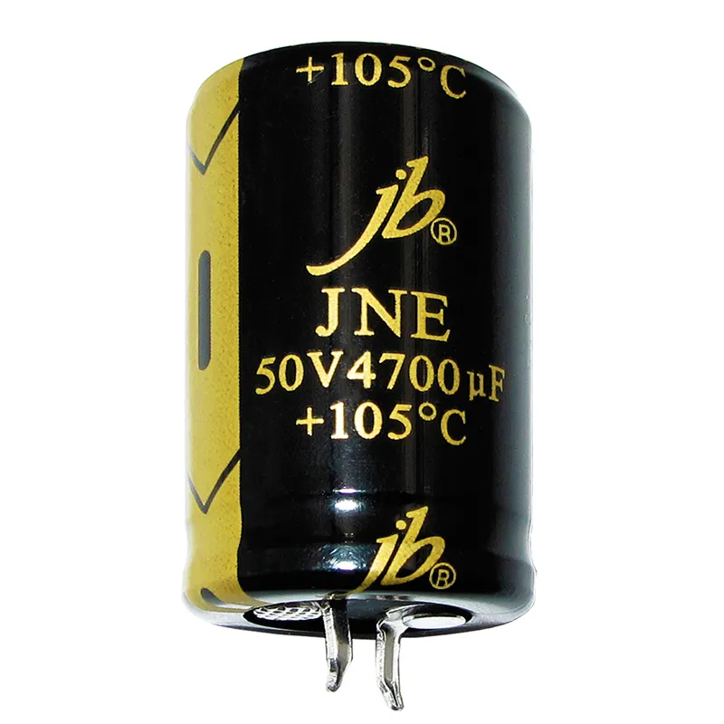 JB Capacitors JNE condensateur snap-in aluminium 105°C 2000h miniaturisé