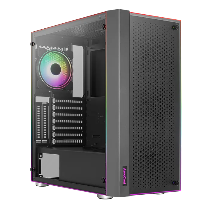 AeroCool Skribble boîtier PC moyen tour noir
